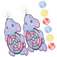 2ZEST ZESTAW DO GRY W RZUCANIE PIŁKAMI Z PRZYLEPCAMI NIEBIESKA TARCZA