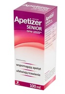 Apetizer Senior s príchuťou malinovo-ríbezľového sirupu - 100 ml