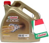 CASTROL EDGE TITANIUM 0W40 A3/B4 4L + GRATIS