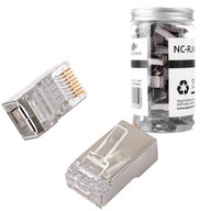 Internetový sieťový konektor RJ45 kat. 6 FTP NC-RJ456FT-11 100ks CAT6 FTP