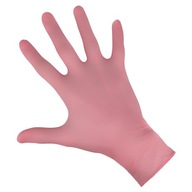 Rękawiczki jednorazowe nitrylowe Abena r. XS 100 szt Różowe
