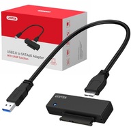 ADAPTER Unitek Y-1039 MOSTEK USB 3.0 SATA III 2,5" / 3,5" 80cm CZARNY