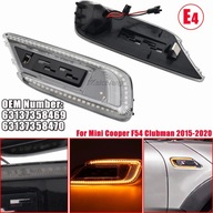 dla Mini Cooper F54 Clubman 2015 - 2020 dynamiczny boczny błotnik LED świat