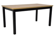 Stół 90x160 rozkładany do 200 cm CZARNY / ARTISAN