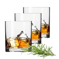 Szklanki KROSNO 6x220ml do WHISKY DRINKÓW wody BALANCE CRYSTALINE GLASS