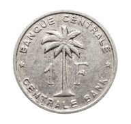 Kongo Belgijskie 1 frank 1959 ROK st.3-