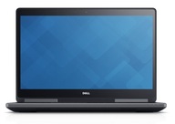Notebook Dell Precision 7710 17,3 " Intel Xeon 8 GB / 128 GB čierny