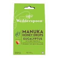 Dropsy s manuka medom Propolis Eukalyptus Wedderspoon 120g