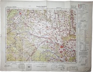 Mapa Deutsche Heereskarte Tschernowitz Czerniowce