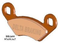 Brzdové doštičky Delta Braking Polaris RZR 800
