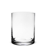 Wazon szklany cylinder szlif 11x8,5 cm