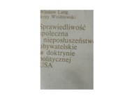 Sprawiedliwość społeczna i -