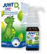 Juvit Baby vitamín D3 dojčenské kvapky 10 ml