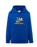 Dziecięca bluza Hoody Minecraft - 7/8 lat