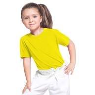 Detské tričko na leto JHK KLASIKA zlatá 146