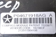 module navigation devices Jeep Patriot facelift MK 2011 P04671918AG