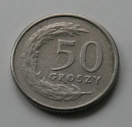POLSKA - 50 gr 1990 - obiegowa (1)