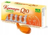 KOENZYM Q10 kapsule vitamín E na tvár PROFESIONÁLNE AMPULKY 8 ks
