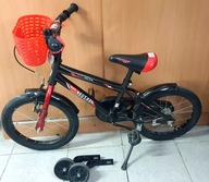 ДИТЯЧИЙ ВЕЛОСИПЕД HUSAR MAX 16' + БОКОВІ КОЛЕСА