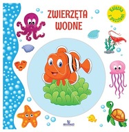 Książka z puzzlami. Zwierzęta wodne. Sensoryczna