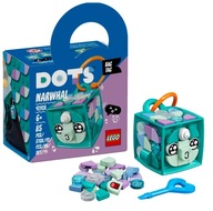 klocki LEGO Dots 41928 Zawieszka z narwalem