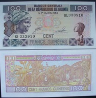 Banknot 100 franków 1998 ( Gwinea )