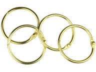 Albumcsipesz 38 mm arany - 4 db