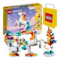 LEGO Creator 3 w 1 - Magiczny Jednorożec, Konik Mors.lub Paw (31140) +Torba