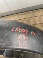 VW CADDY III 15- mudguard left rear part rear. 2K0810971E