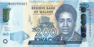 Bankovka 200 Kwacha 2020 - UNC Malawi