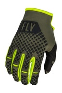 Rukavice KINETIC, FLY RACING - USA 2023 (zelená/hi-vis, aka 3XL)