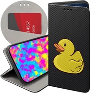 ETUI Z KLAPKĄ DO SAMSUNG A13 5G / A04S WZORY BEZ TŁA NAKLEJKI STICKER CASE