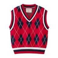 Chlapčenská pletená svetrová vesta 2S7