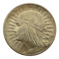 10 złotych 1932 r. - Głowa Kobiety z.m. (5)