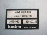computer running board STARTOWY MAXITY NISSAN CABSTAR 2.5