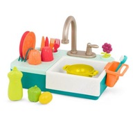 B.Toys: drez s príslušenstvom Splash-n-Scrub Sink