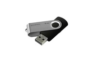 Pendrive GoodRam Twister UTS2-0080K0R11 (8GB; USB 2.0; čierna farba)