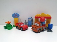 Lego DUPLO Cars Auta 5815 kawiarnia Loli Zygzak McQueen 5817 agent Złomek