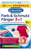 Chusteczki Do Prania Wyłapujące Kolor Dr. Beckmann 40 szt.Z Niemiec