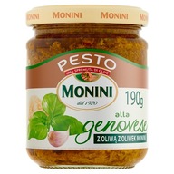 MONINI Pesto alla Genevese s olivovým olejom 190g