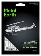 Metal Earth, Helikopter Huey UH1 Śmigłowiec model do składania metalowy.