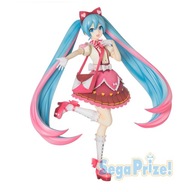 Figúrka Anime manga Vocaloid Hatsune Miku Ribbon x Heart SEGA Japan