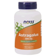Now Foods Astragalus 500 mg - 100 kapsúl