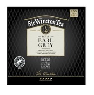 Herbata Czarna ekspresowa Sir Winston Tea Royal Earl Grey 100 torebek