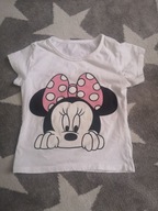 T-shirt dziewczęcy myszka minnie