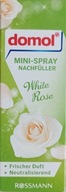 DOMOL náhrada za mini osviežovač vzduchu, White Rose 25 ml