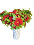 Bukiet sztucznych kwiatów 53cm