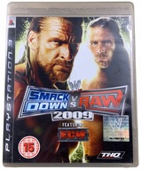 SMACK DOWN VS RAW 2009 płyta bdb komplet PS3
