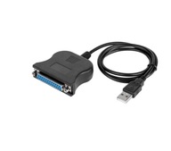 konwerter kabel USB 2.0 wtyk - LPT gniazdo DB25