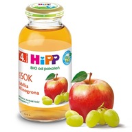 HiPP BIO Sok 100% jabłka-winogrona po 4.m-cu,200ml